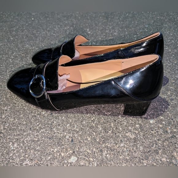 Modencoco Chunky heel patent leather shoes (NWOT) - Picture 5 of 10